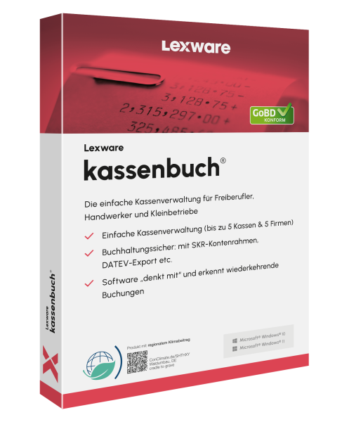 Lexware Kassenbuch 2026 | für Windows