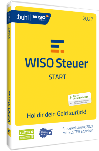 WISO steuer Start 2022 (für das Steuerjahr 2021) | für Windows