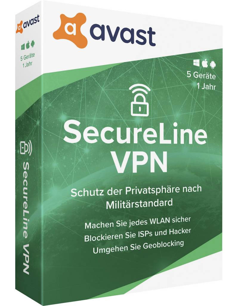 Avast SecureLine VPN 2026 für PC/Mac/Mobilgeräte günstig kaufen bei ...