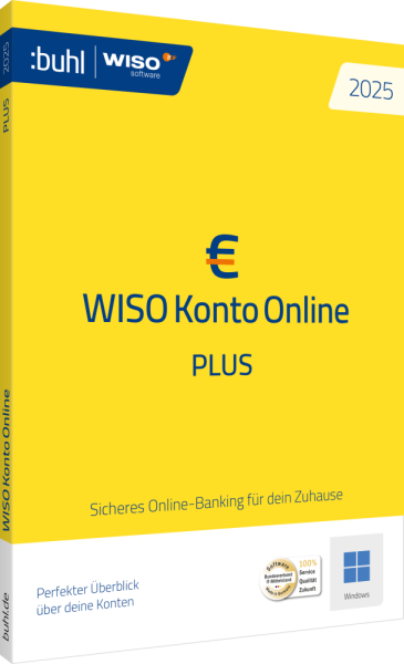 WISO Konto Online Plus 2025