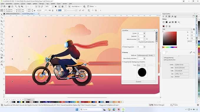 CorelDRAW Graphics Suite 2024 カード版 NEU! CorelDRAW Graphics Suite 2024 preisgünstig erwerben