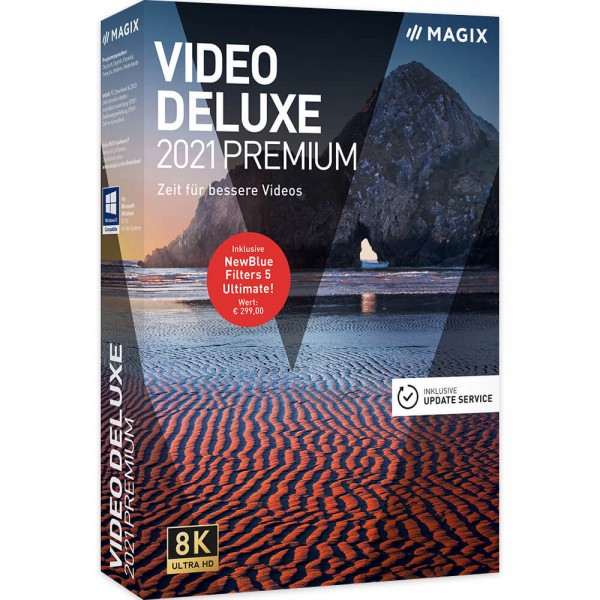 Magix Video Deluxe 2022 Premium | für Windows