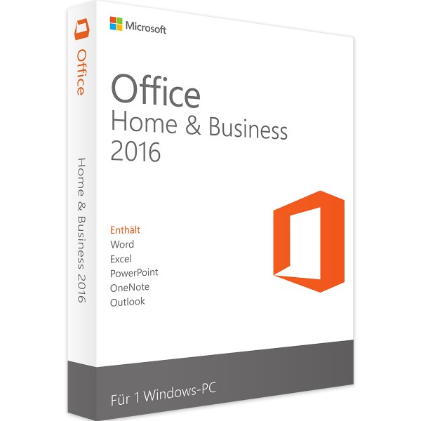 Microsoft Office 2016 Home and Business | für Windows