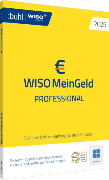 WISO Mein Geld Professional 2025 | für Windows