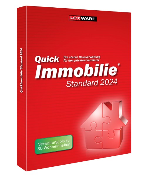 Lexware QuickImmobilie Standard 2024 | für Windows