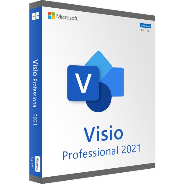 Microsoft Visio 2021 Professional | für Windows