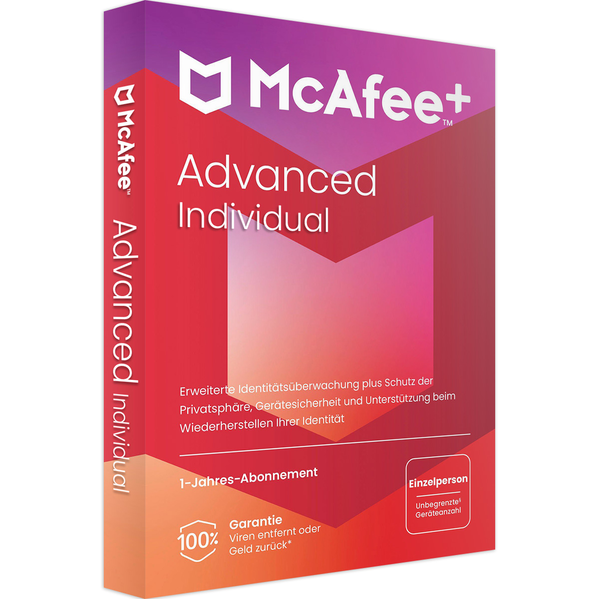 McAfee+ Advanced Individual 2025 online kaufen Einfach bei