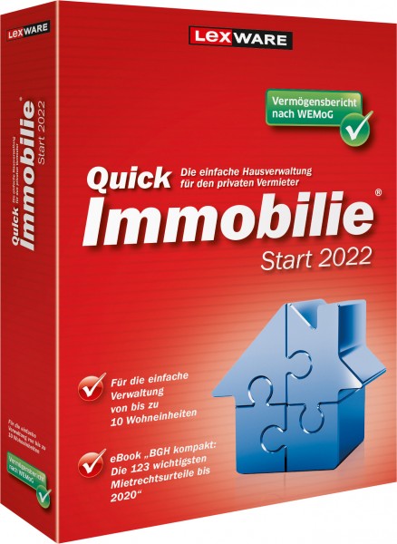 Lexware QuickImmobilie Start 2024 | für Windows